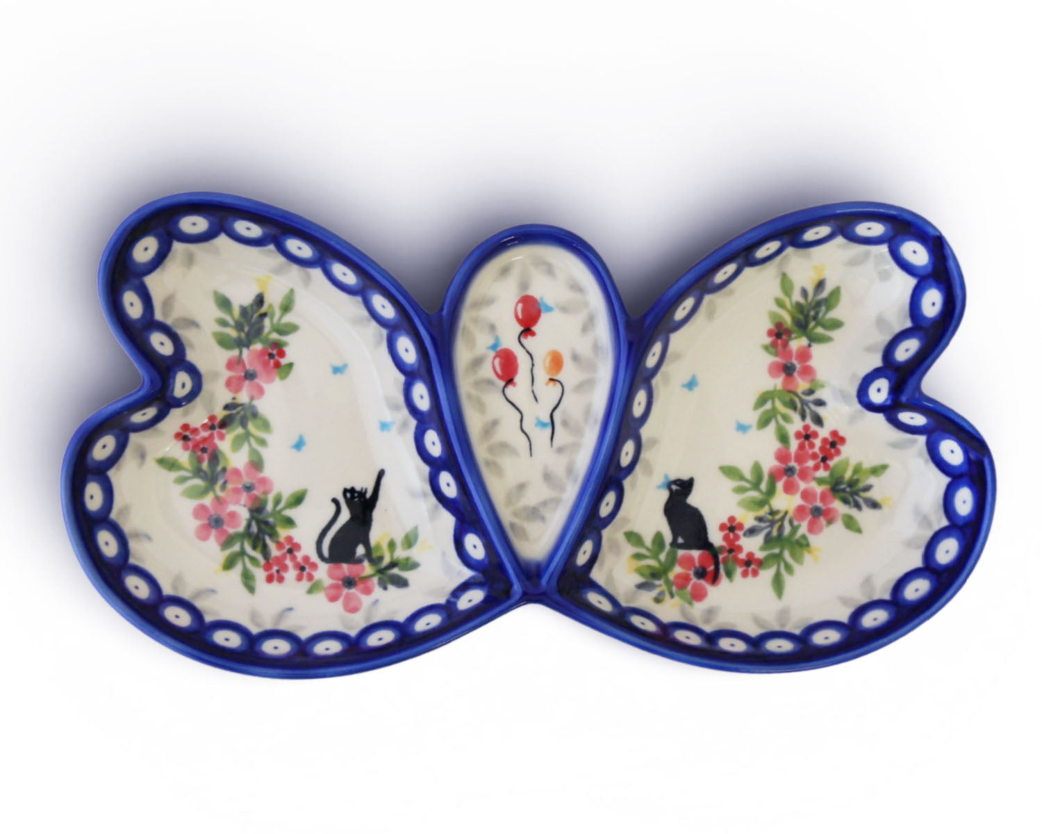 Unikat 9.75" Butterfly Serving Dish