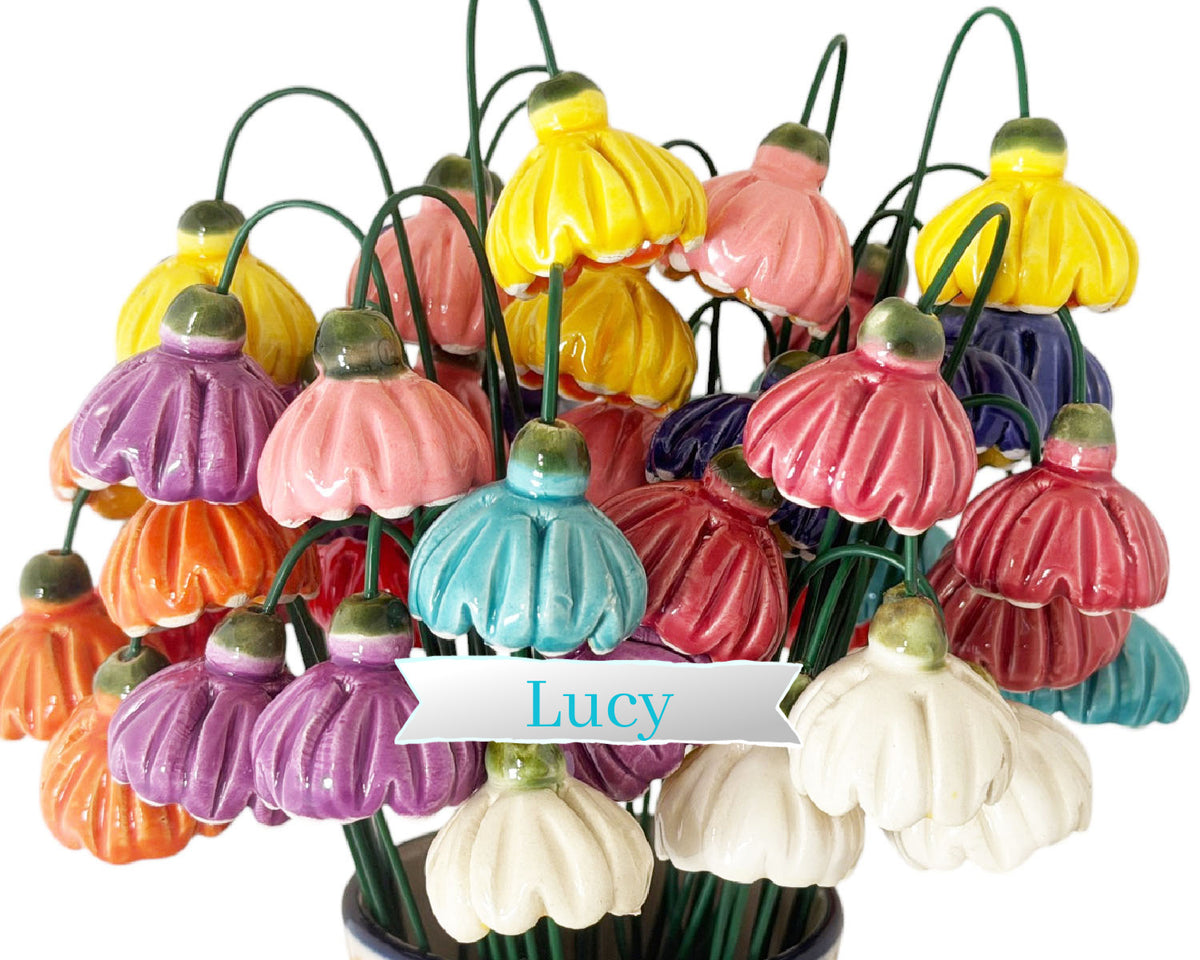 Lucy Ceramic Flower