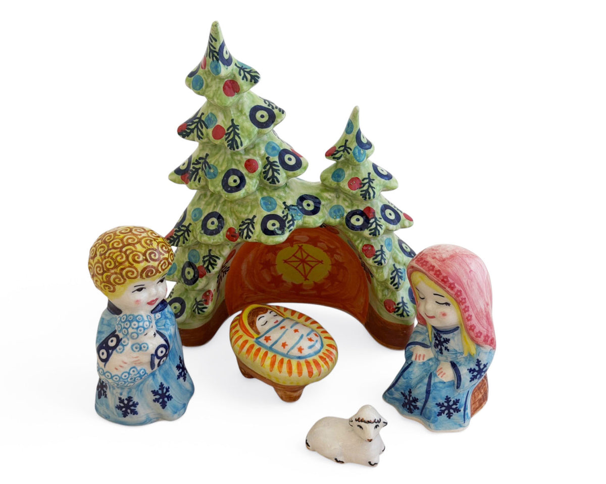 Nativity Set ~ 5 Piece Set