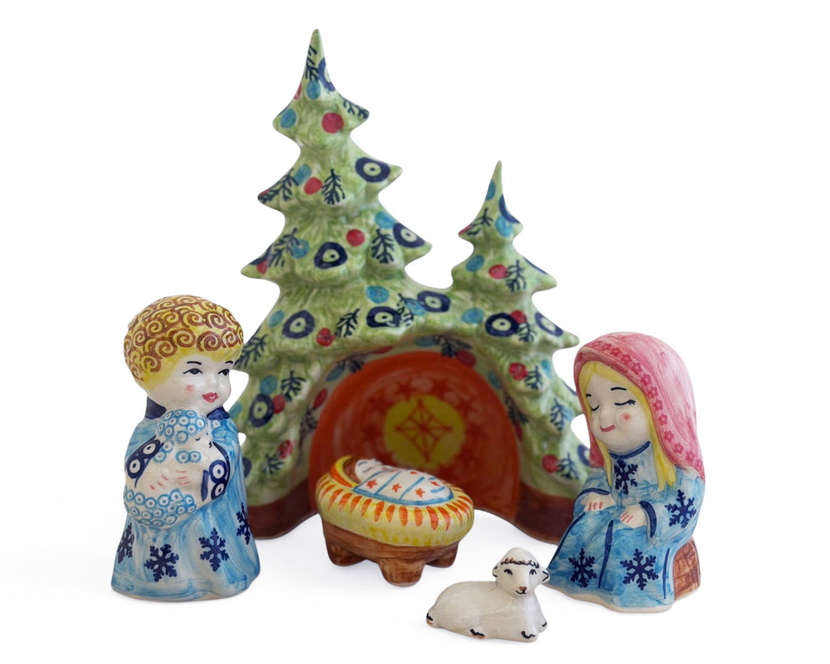 Nativity Set ~ 5 Piece Set