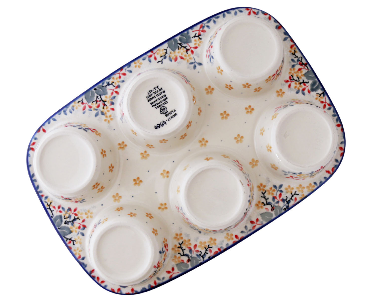 Unikat Muffin Pan – Pacific Polish Pottery