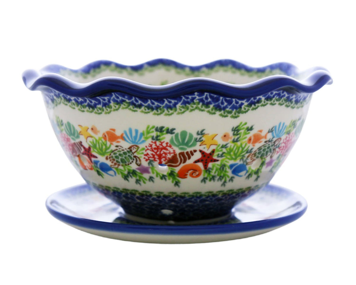 Unikat Ruffled Colander