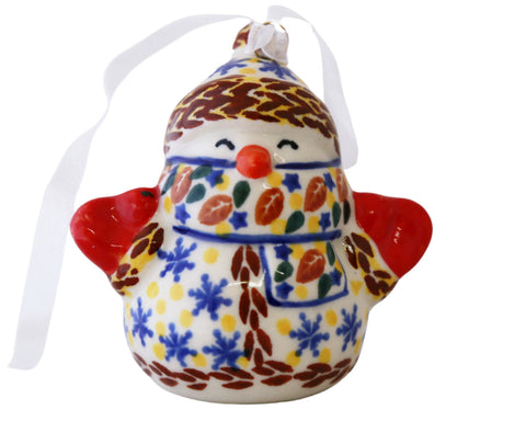 Unikat Snowman Ornament