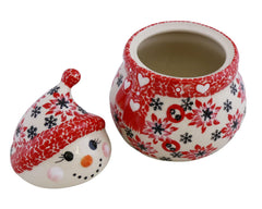 Medium Unikat Snowman Canister