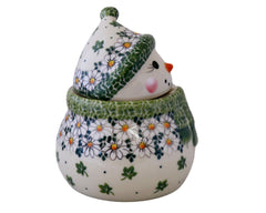 Medium Unikat Snowman Canister