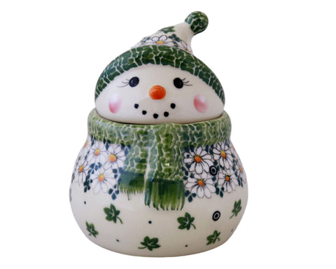 Medium Unikat Snowman Canister